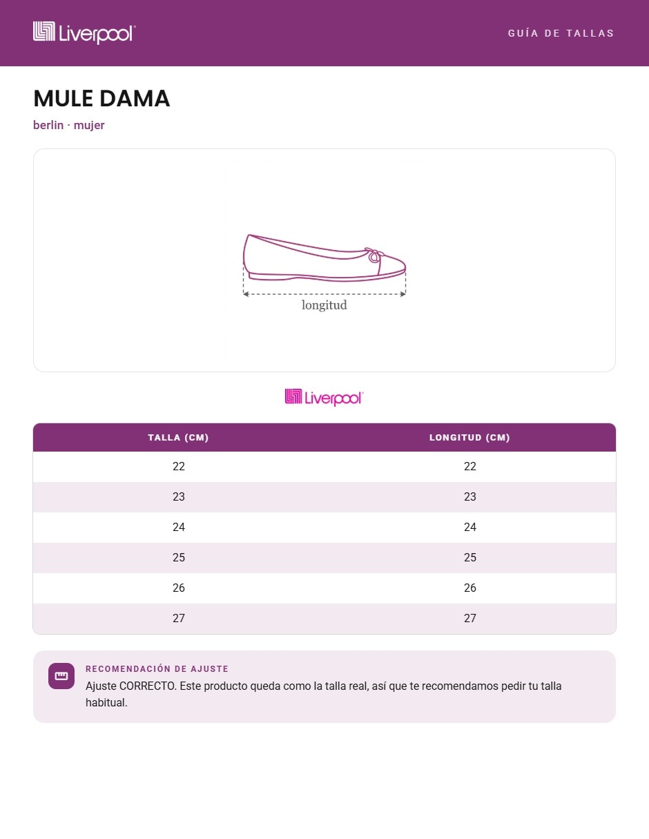 Zueco para mujer 6