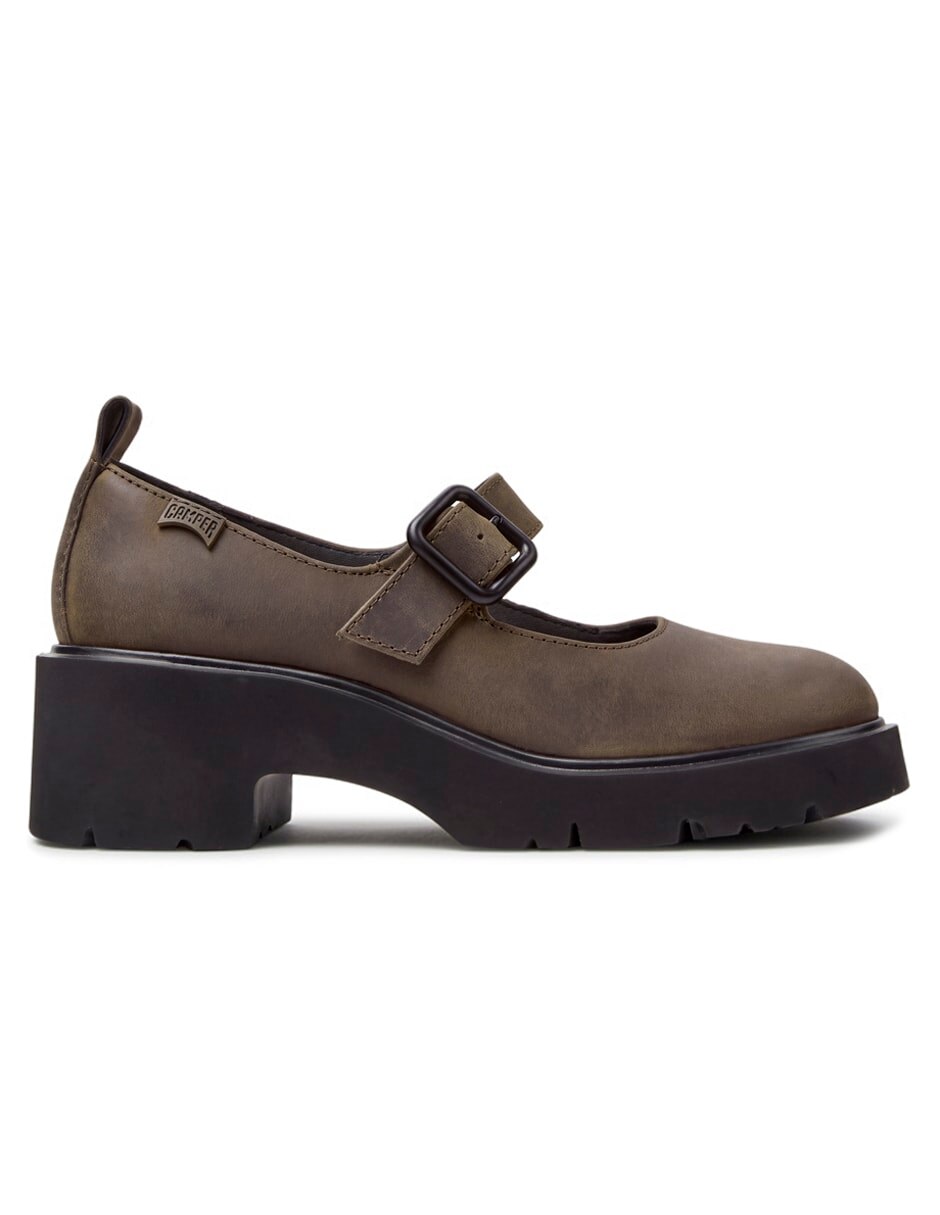 Zapato de tacón milah de piel para mujer 3