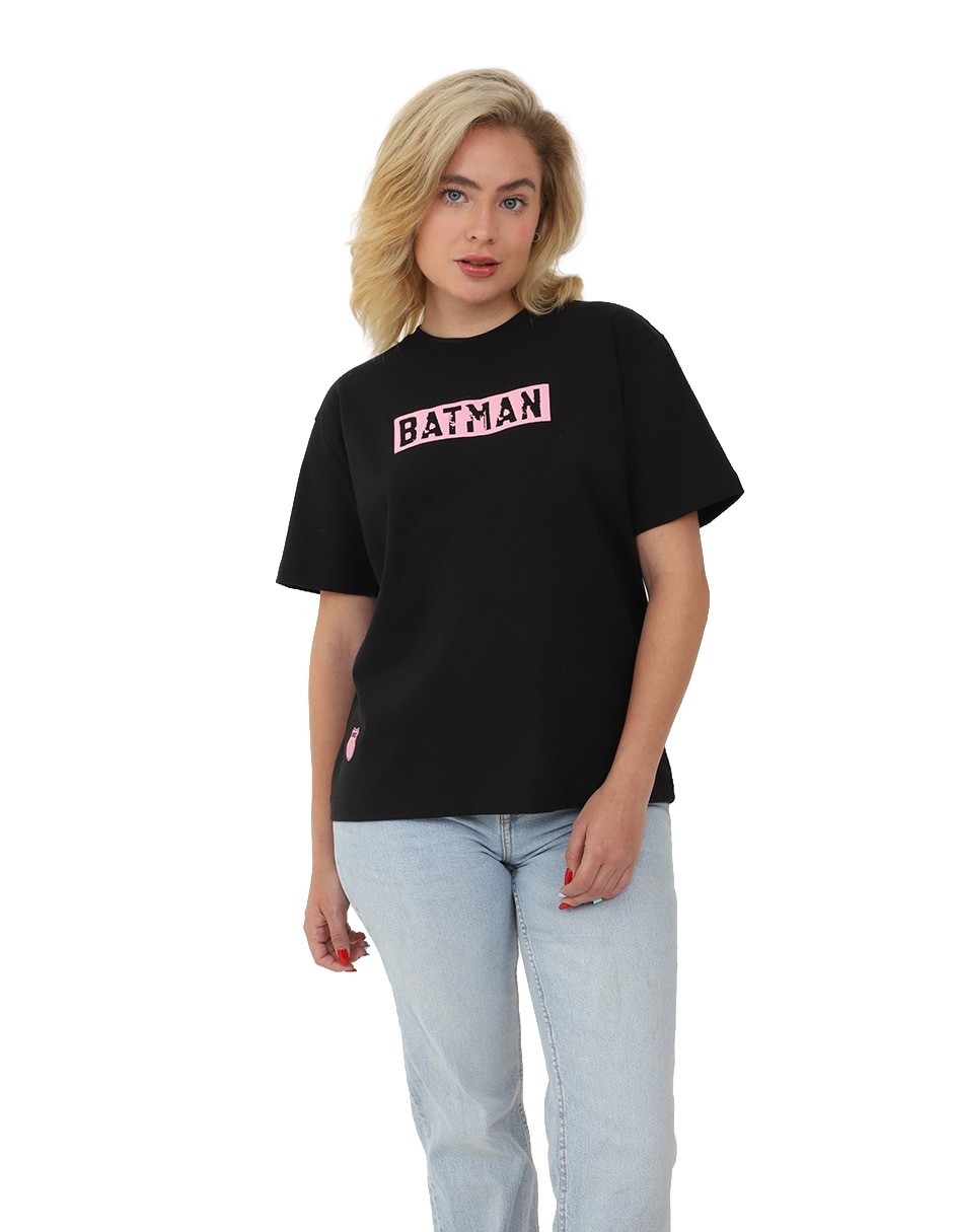 Playera manga BATTY cuello Redondo para mujer 2