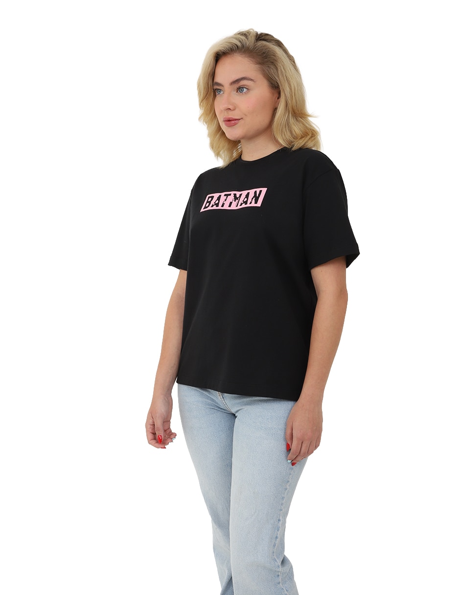 Playera manga BATTY cuello Redondo para mujer 4