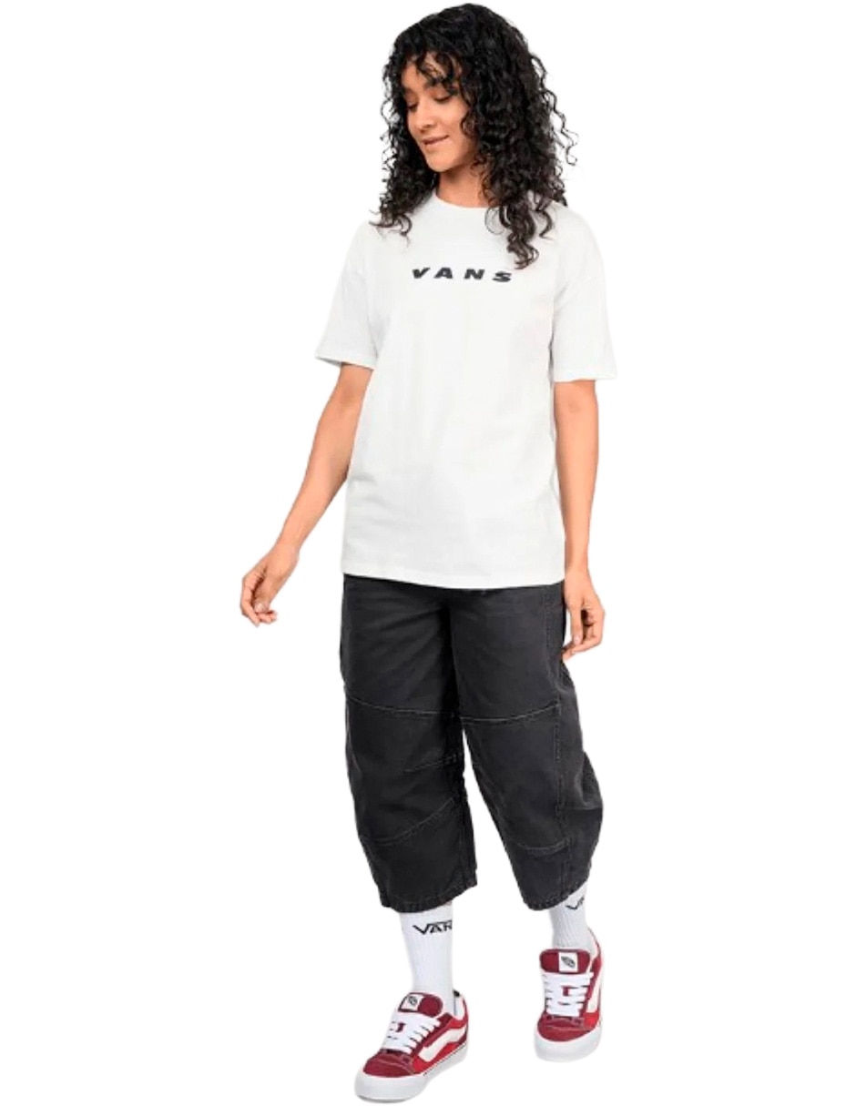 Playera manga cuello redondo para mujer 3