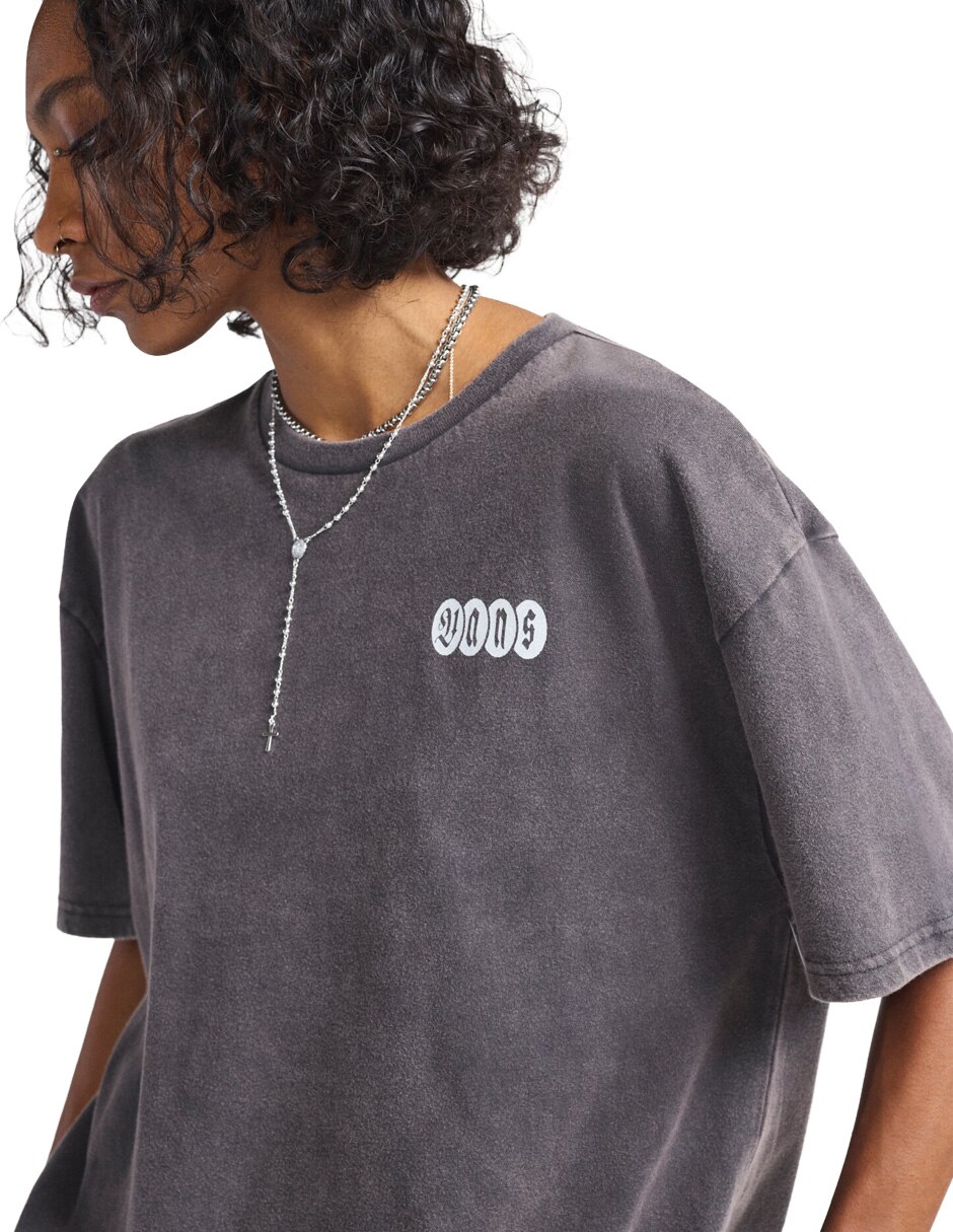 Playera manga cuello redondo para mujer 3