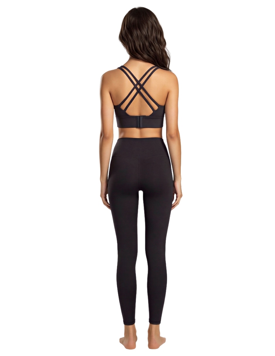 Legging Activewear a la (si aplica) Cintura alta con No aplica para mujer 5