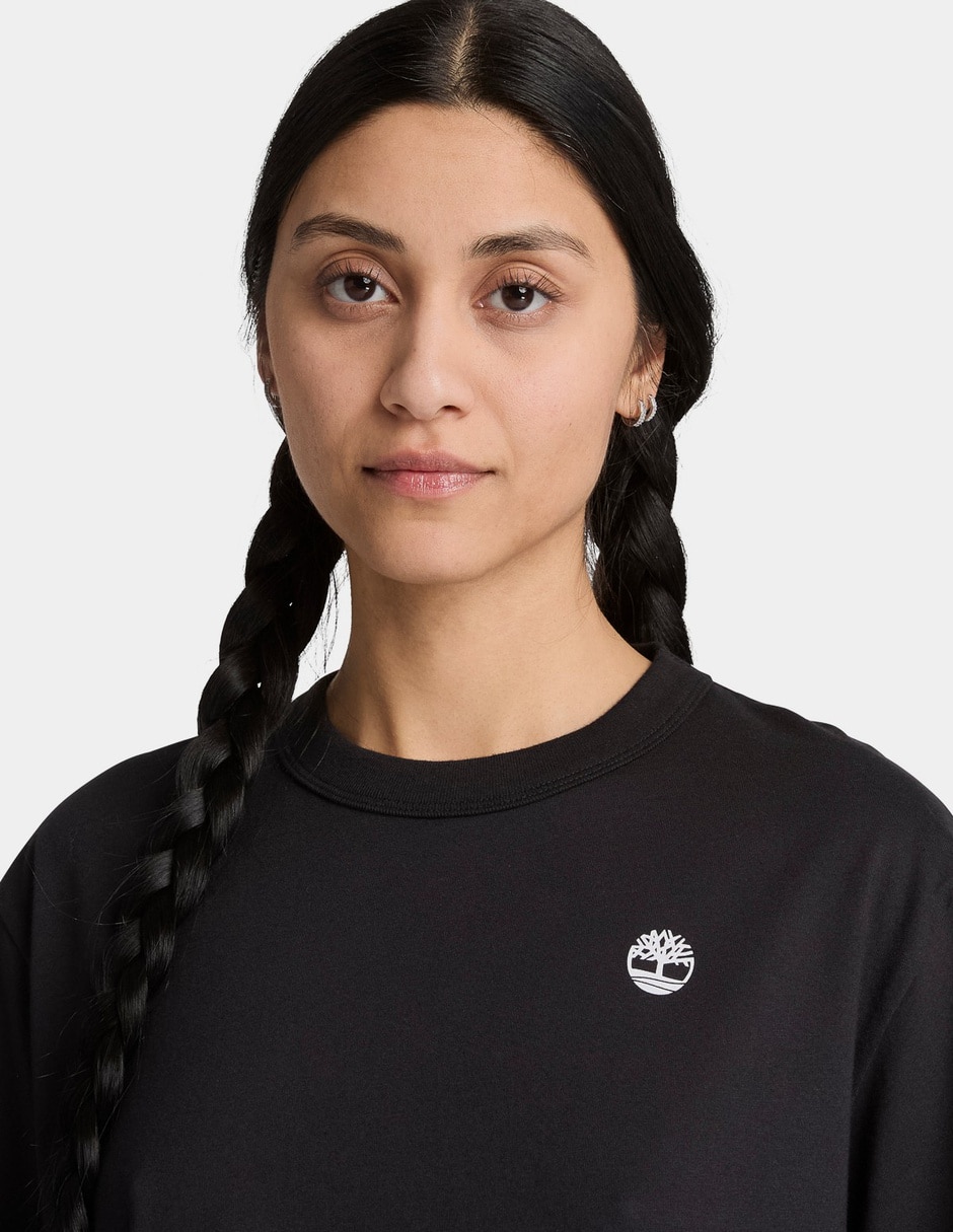 Playera manga cuello Redondo para mujer 3