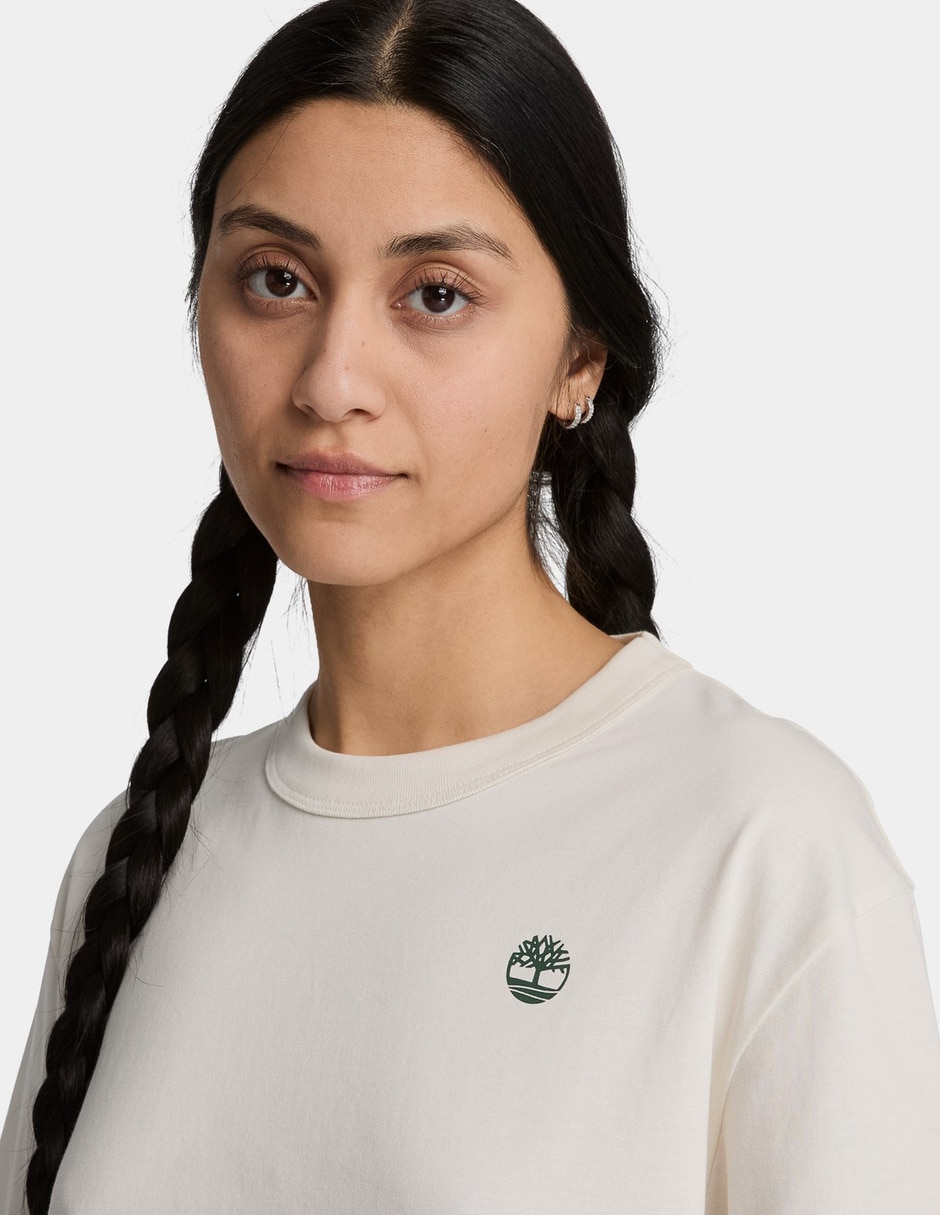 Playera manga cuello Redondo para mujer 3