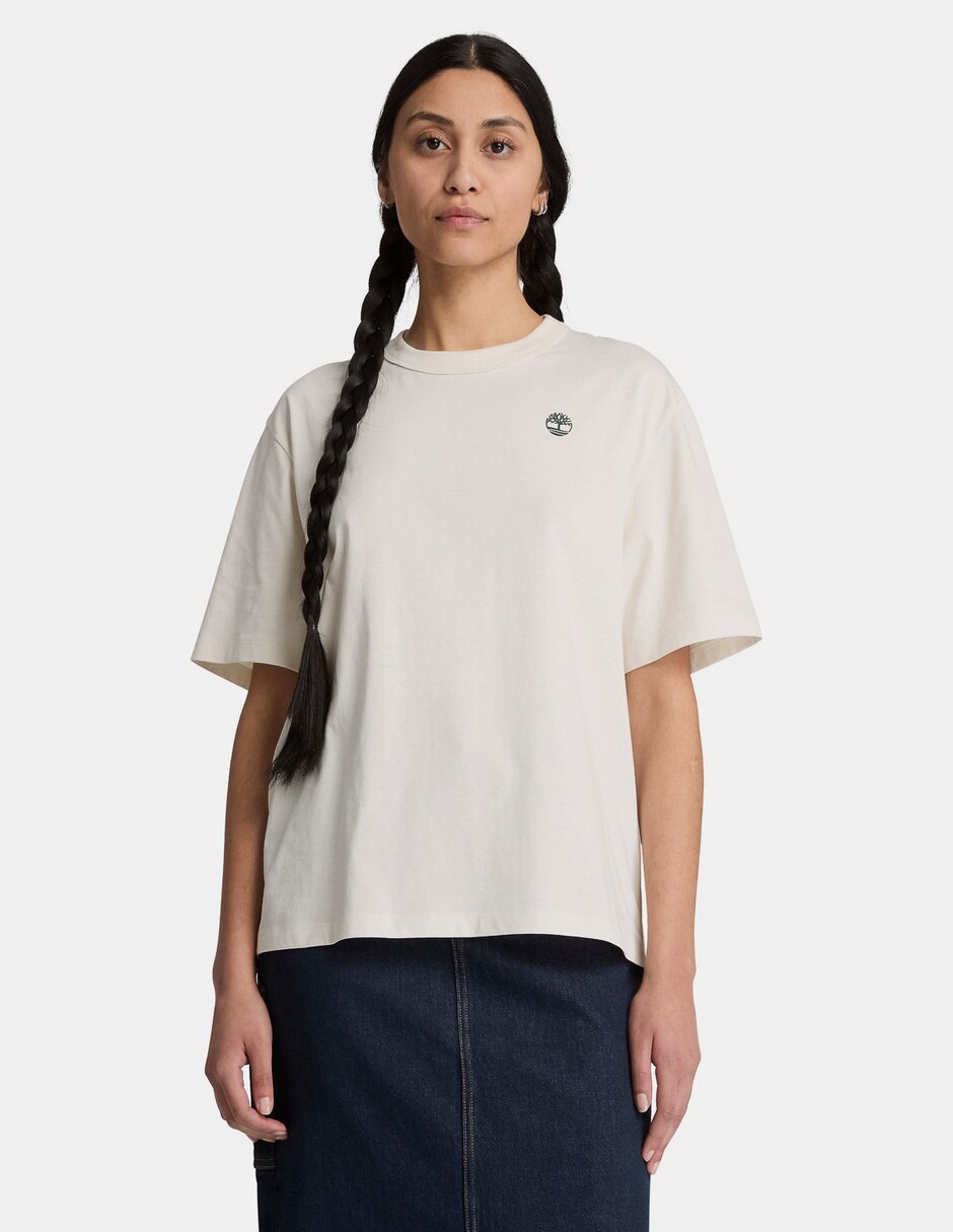Playera manga cuello Redondo para mujer 4