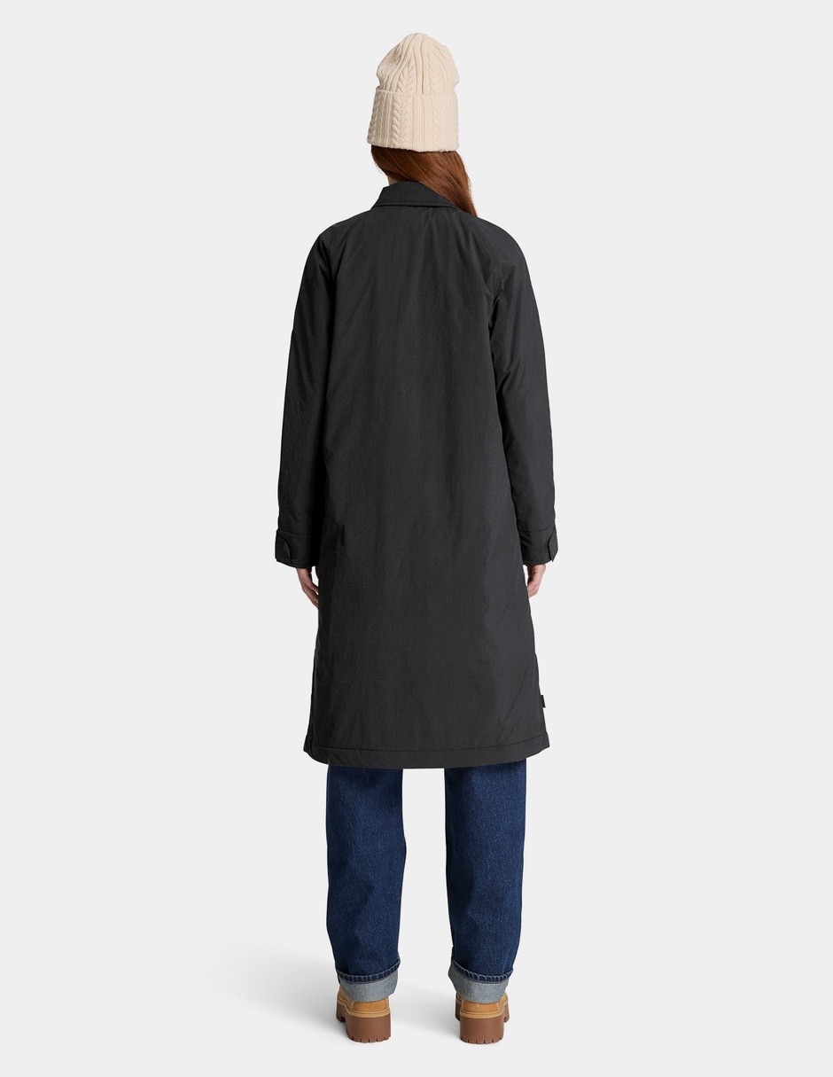 Abrigo de Nylon Abrigo largo aislante repelente al agua para mujer Negro TBC0YH4X001 para mujer 4