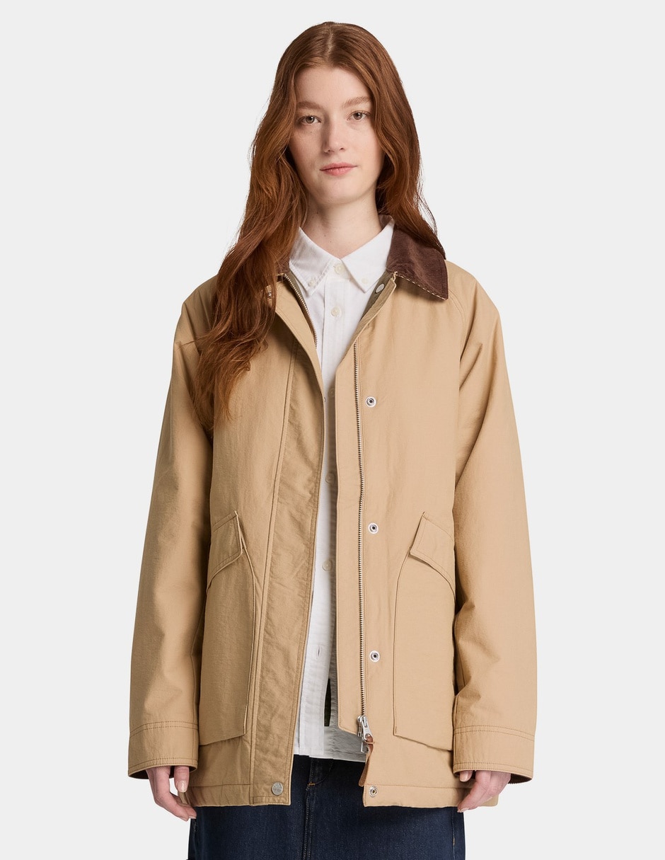Abrigo de Nylon Abrigo tipo granero aislante y repelente al agua Wenham para mujer Beige TBC0YHC0DF0 para mujer