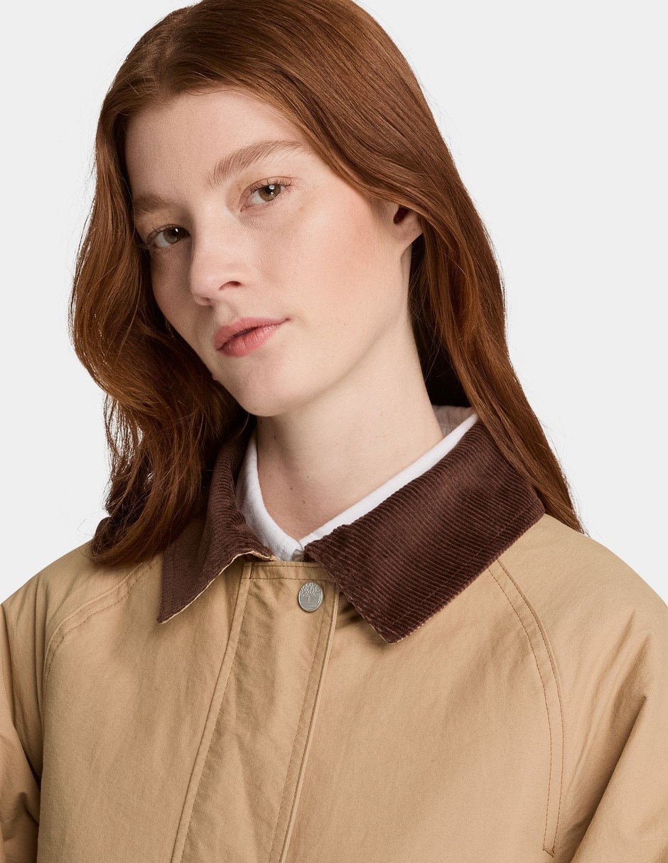 Abrigo de Nylon Abrigo tipo granero aislante y repelente al agua Wenham para mujer Beige TBC0YHC0DF0 para mujer 3