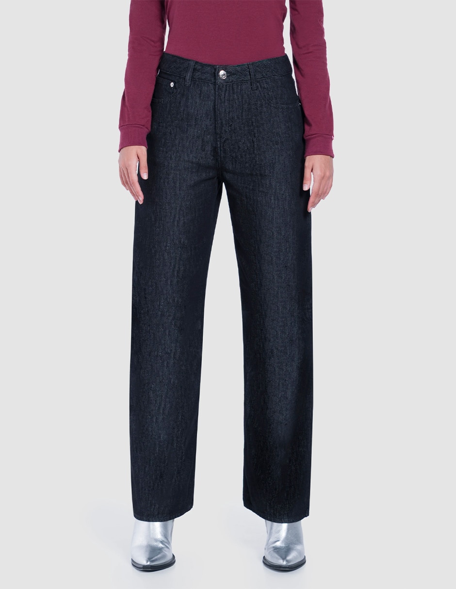Pantalón Wide Leg Black Wide leg para mujer Pantalón Wide Leg Black Wide leg para mujer