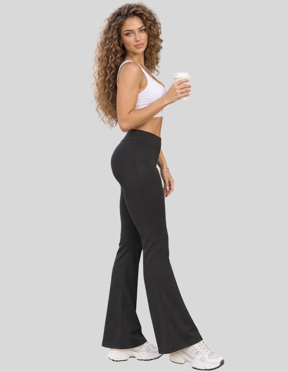 Legging casual con elástico para mujer 4