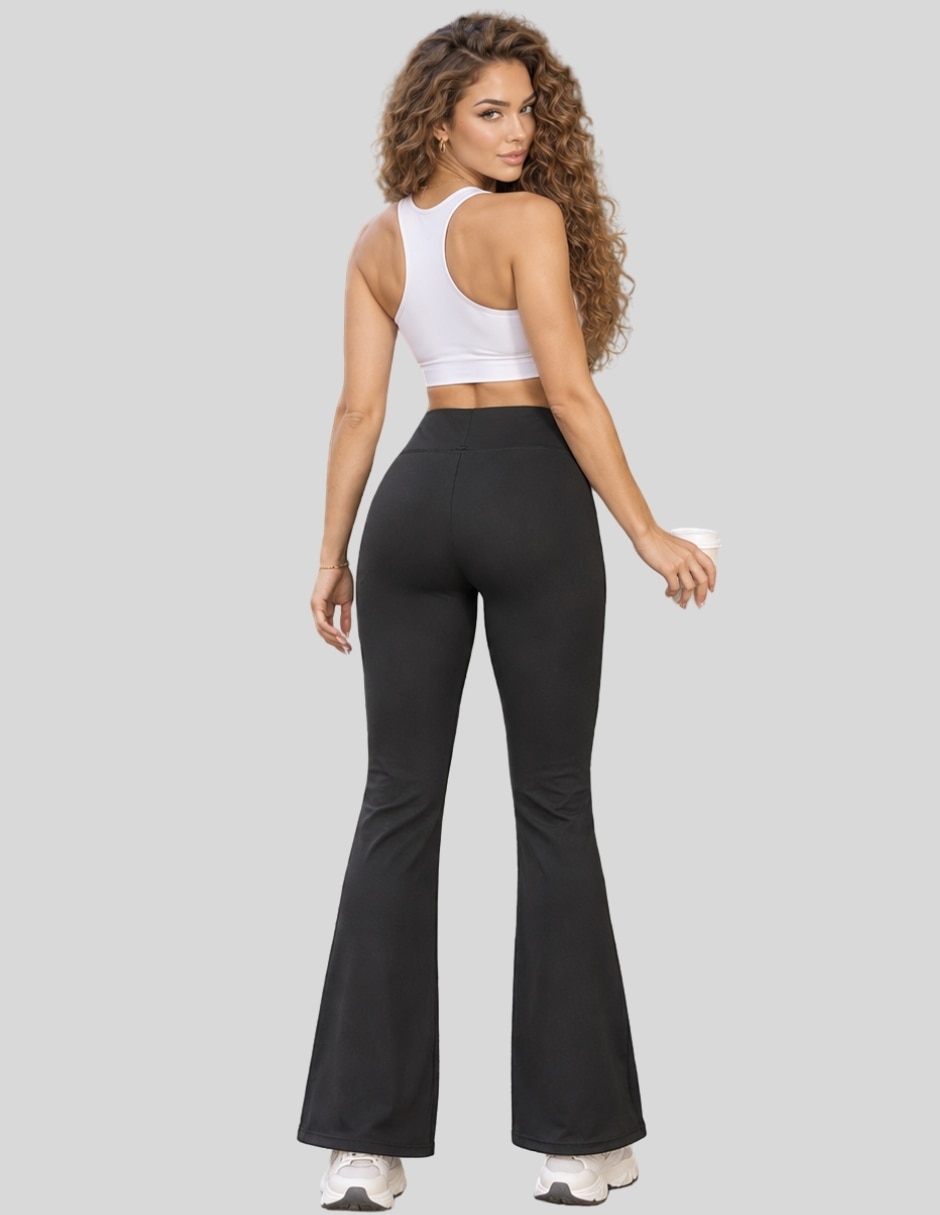 Legging casual con elástico para mujer 5