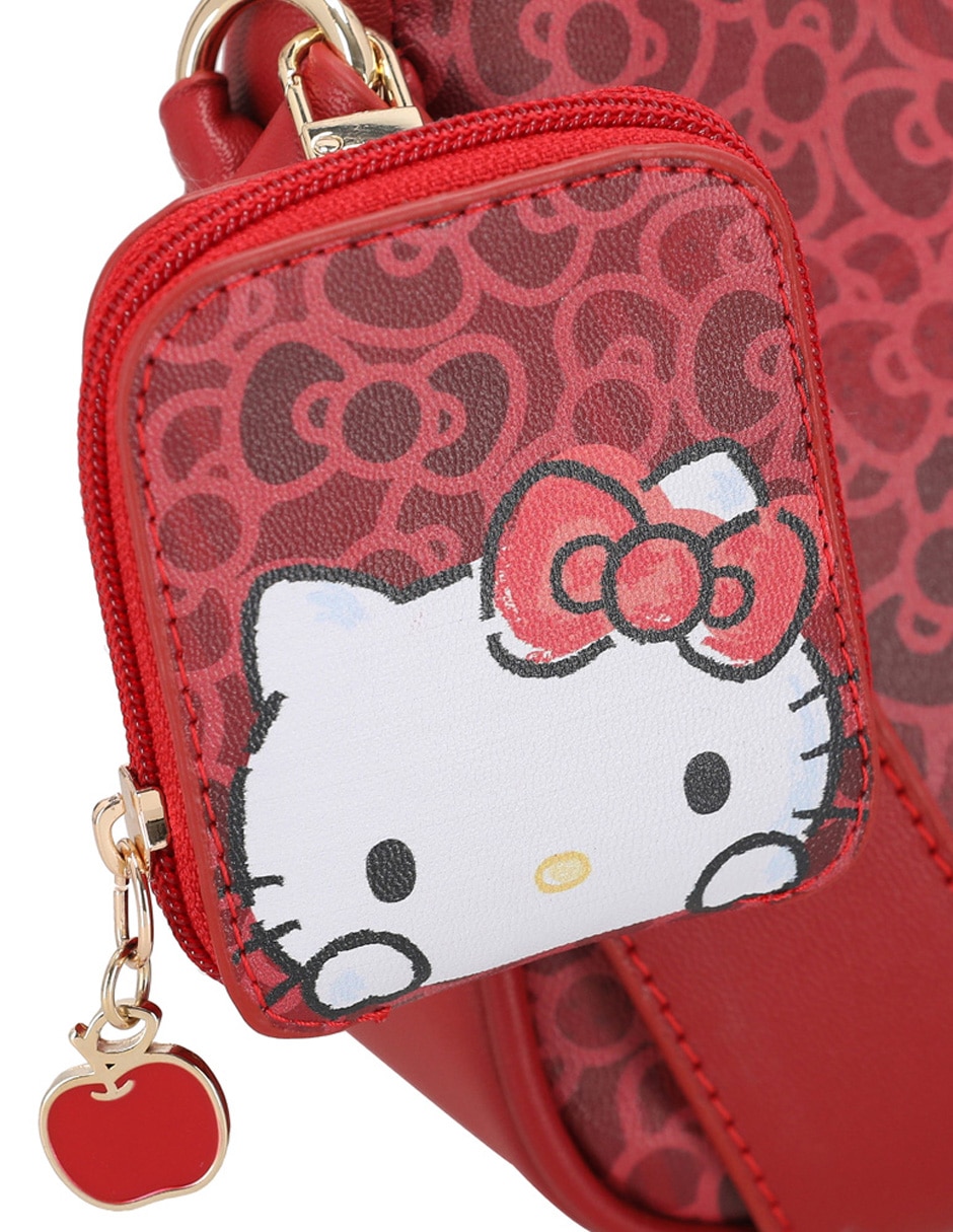 Bolsa crossbody kitty chirashi hello kitty para mujer 7