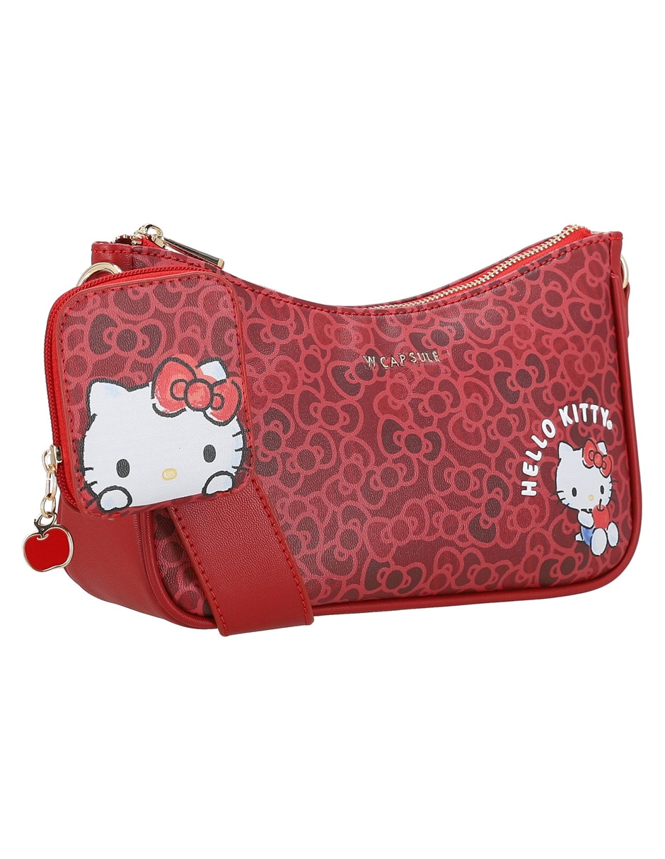 Bolsa crossbody kitty chirashi hello kitty para mujer 8
