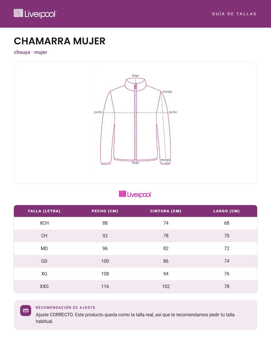 Chamarra de mezclilla para mujer 5