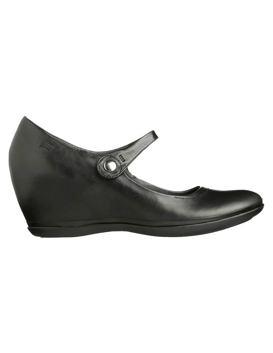 Zapato de tacón spiral eses de piel para mujer 4