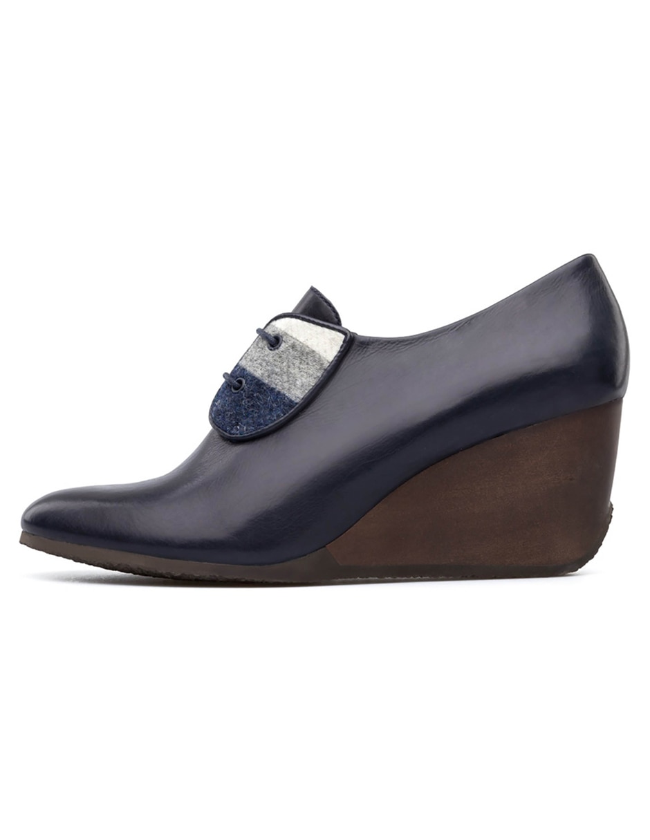 Zapato de tacón de piel para mujer Zapato de tacón de piel para mujer