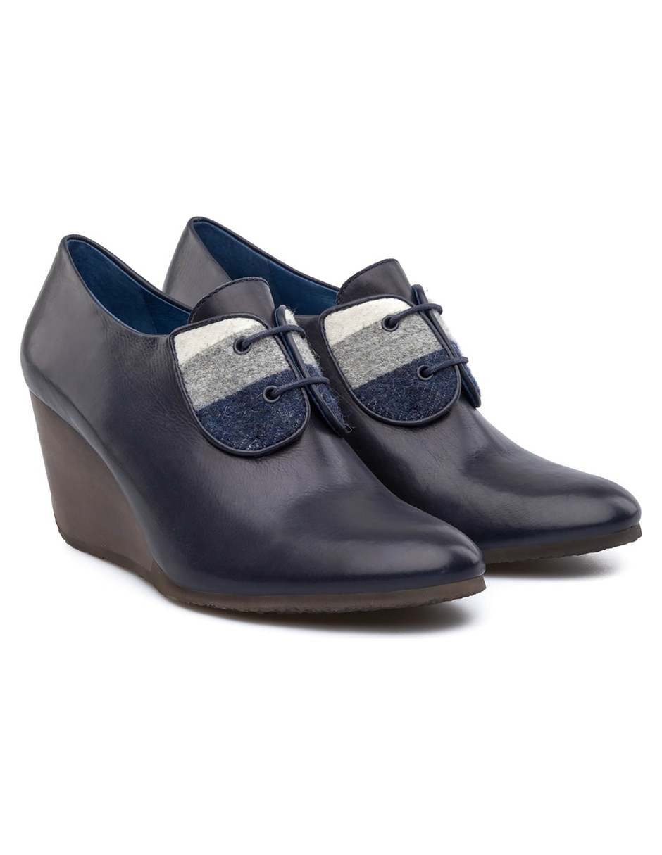 Zapato de tacón de piel para mujer 5