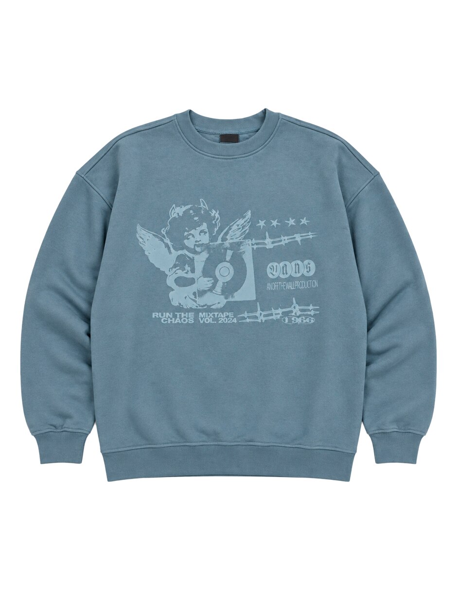 Sudadera con acanalado para mujer 4