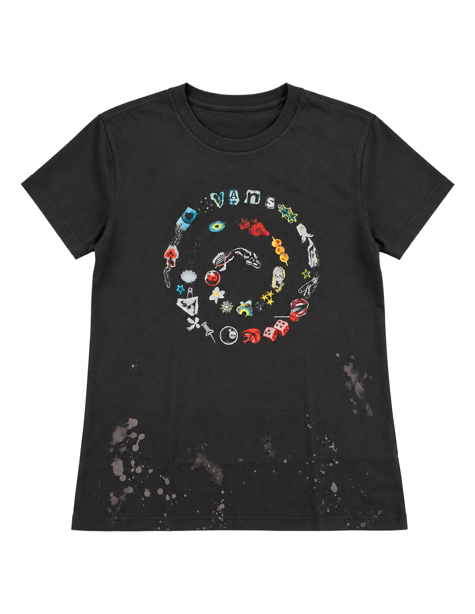 Playera manga cuello redondo para mujer 4