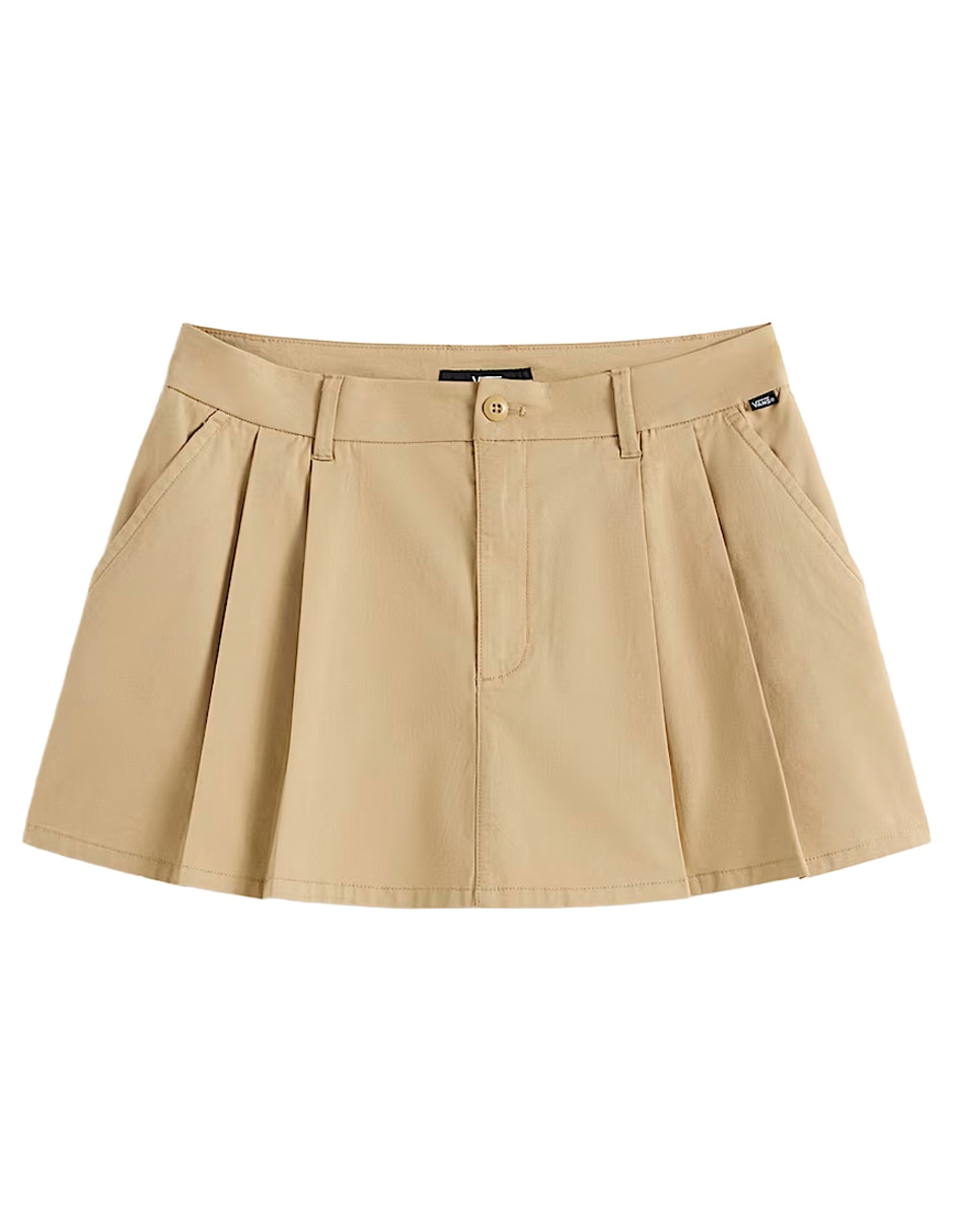 Falda mini de algodón 4