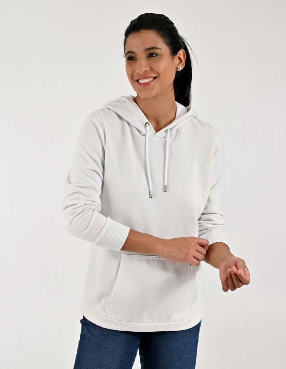 Sudadera con capucha para mujer