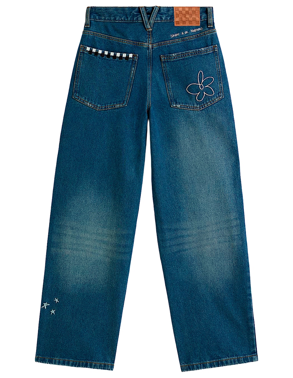 Pantalón amplio para mujer 4