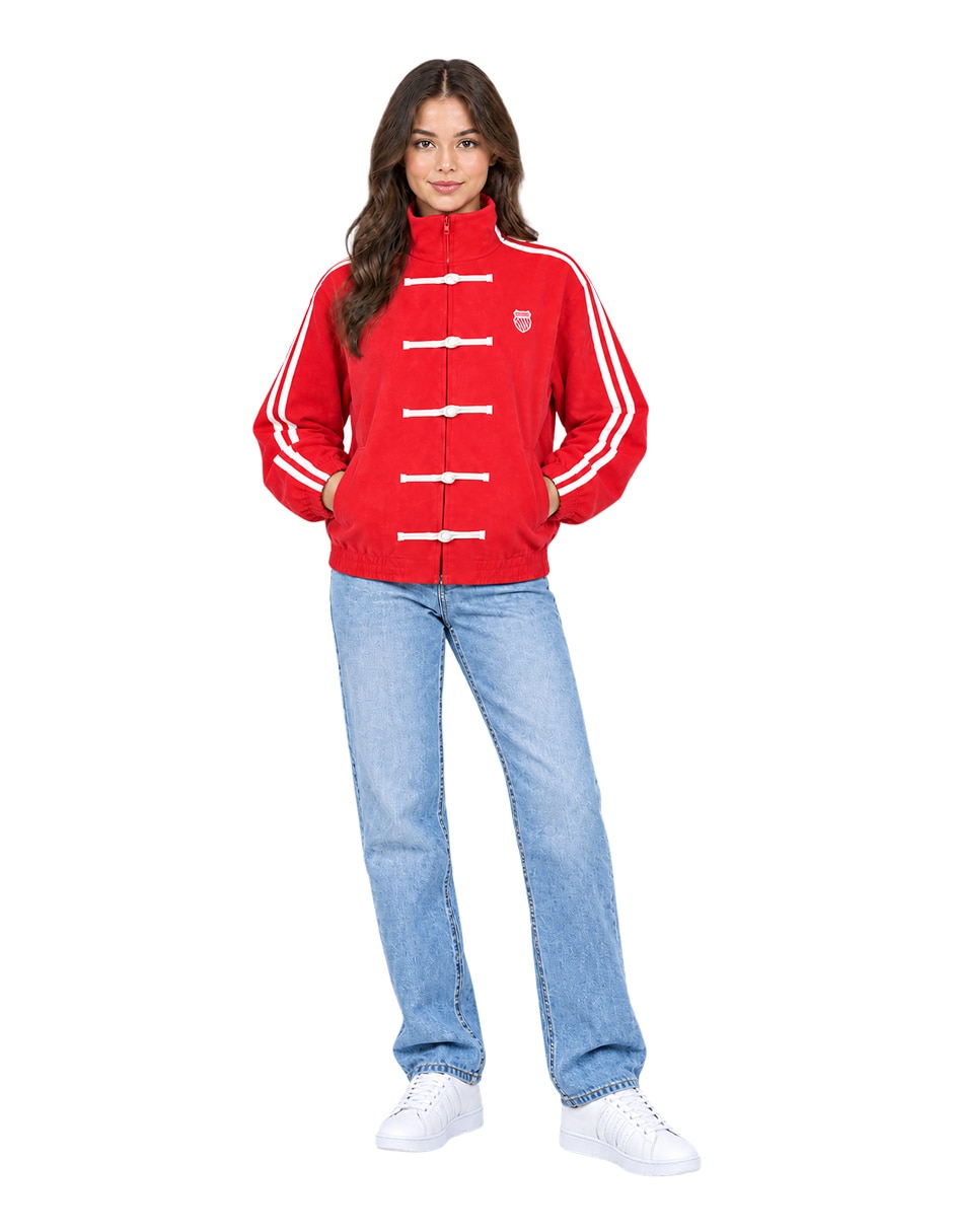 Chamarra track pop para mujer 1