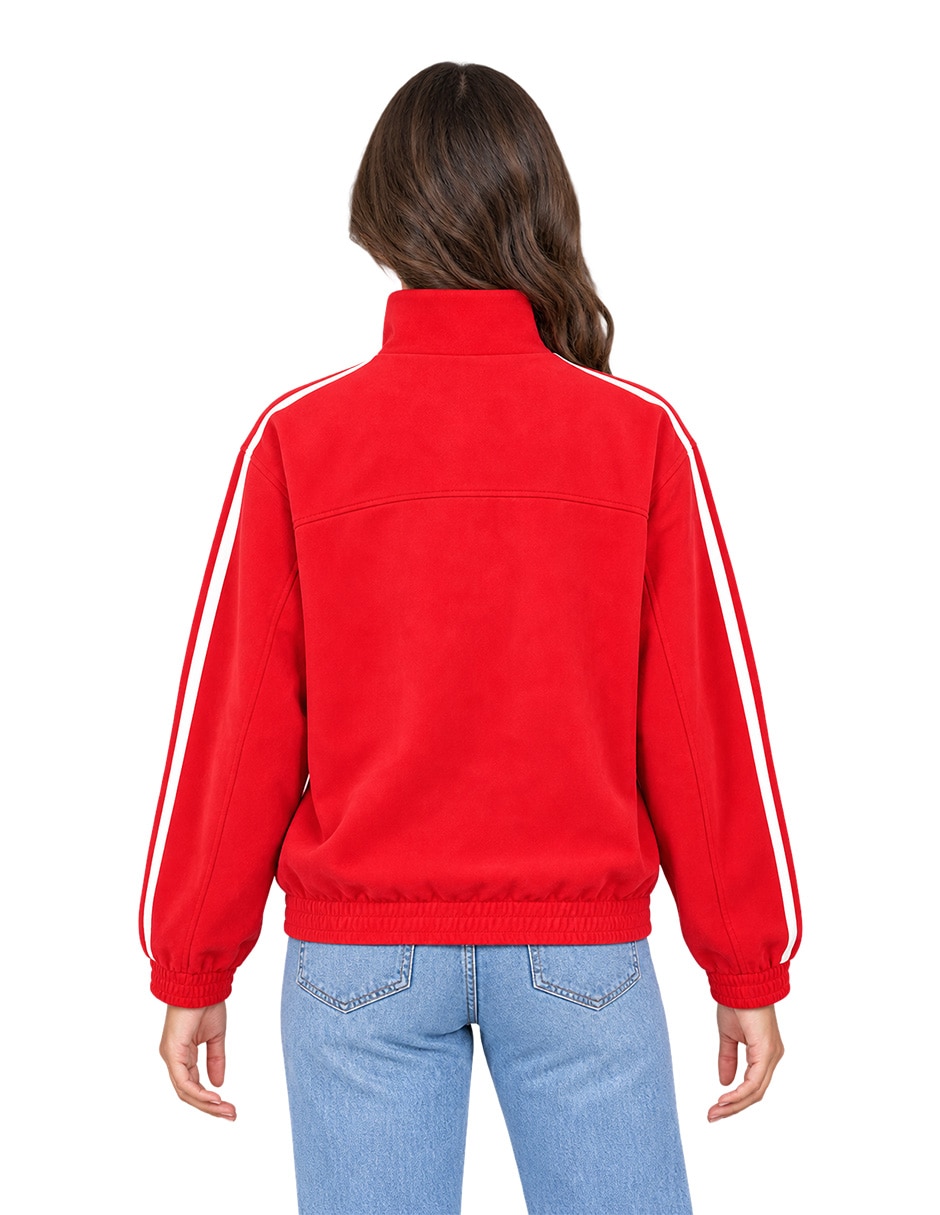 Chamarra track pop para mujer 5