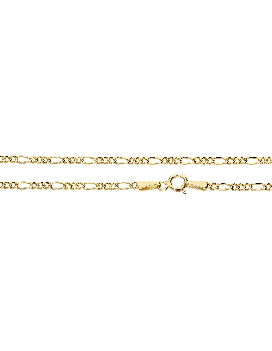 Pulsera de oro amarillo 14 k Clasicas acabado pulido 4