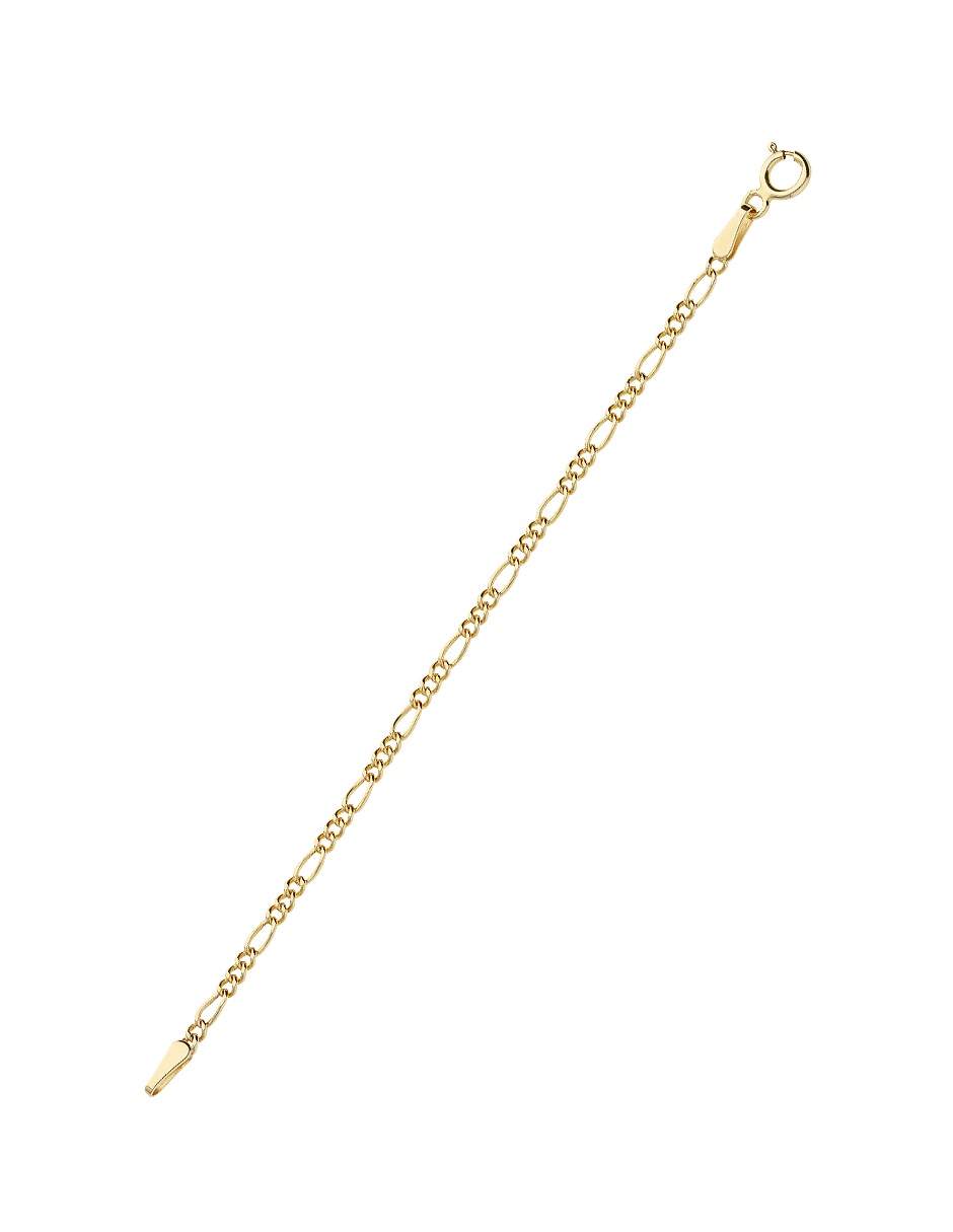 Pulsera de oro amarillo 14 k Clasicas acabado pulido 3